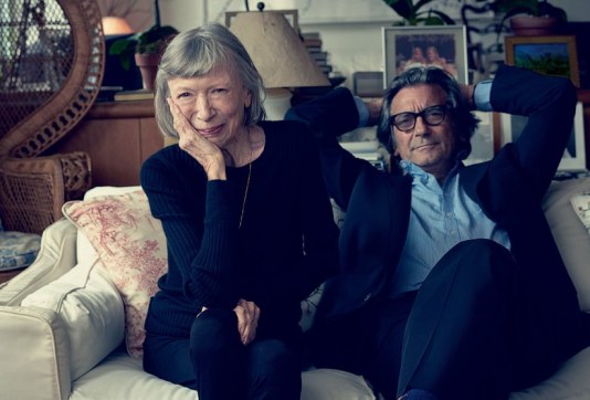 Joan Didion and Griffin Dunne